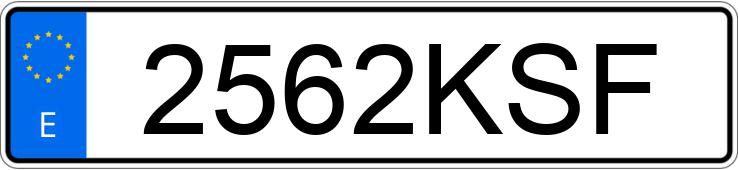 Numer rejestracyjny 2562KSF posiada BMW SERIE 1 Numer rejestracyjny 2562KSF posiada BMW SERIE 1