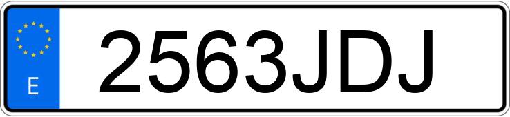 Numer rejestracyjny 2563JDJ posiada PEUGEOT 208