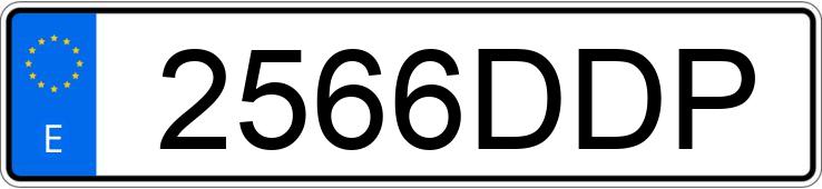Numer rejestracyjny 2566DDP posiada RENAULT MEGANE