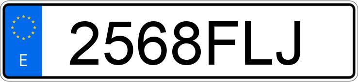 Numer rejestracyjny 2568FLJ posiada MERCEDES A (168-169) Numer rejestracyjny 2568FLJ posiada MERCEDES A (168-169)