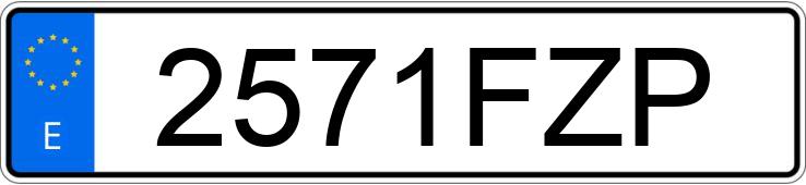 Numer rejestracyjny 2571FZP posiada PEUGEOT 308