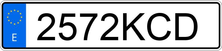 Numer rejestracyjny 2572KCD posiada PEUGEOT 208