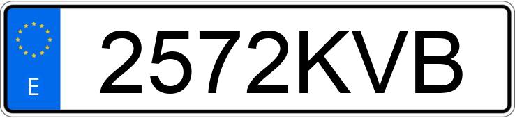 Numer rejestracyjny 2572KVB posiada RENAULT CLIO