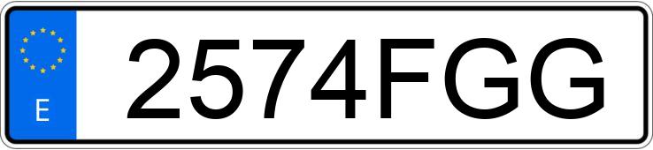 Numer rejestracyjny 2574FGG posiada SEAT ALTEA Numer rejestracyjny 2574FGG posiada SEAT ALTEA