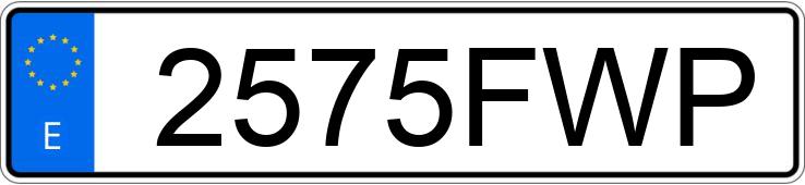 Numer rejestracyjny 2575FWP posiada BMW SERIE 3 Numer rejestracyjny 2575FWP posiada BMW SERIE 3