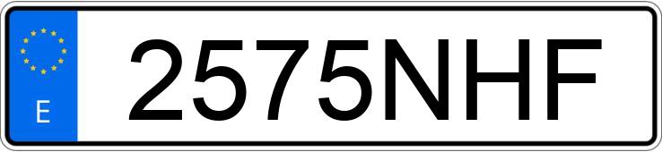 Numer rejestracyjny 2575NHF posiada CHEVROLET-GM ORLANDO