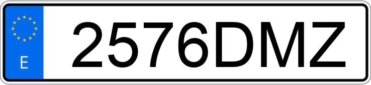 Numer rejestracyjny 2576DMZ posiada ALFA ROMEO GT 1.9 JTD DISTINCTIVE