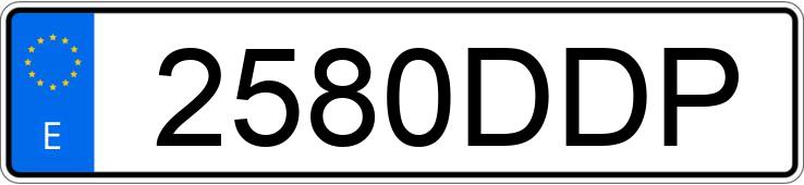 Numer rejestracyjny 2580DDP posiada DERBI GPR 125 Numer rejestracyjny 2580DDP posiada DERBI GPR 125
