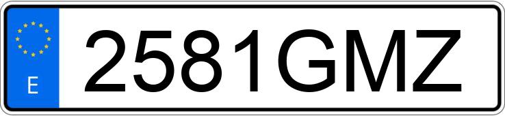 Numer rejestracyjny 2581GMZ posiada PEUGEOT 207 Numer rejestracyjny 2581GMZ posiada PEUGEOT 207