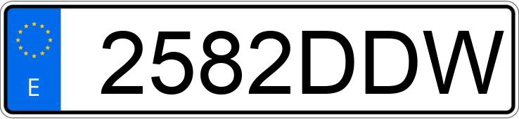 Numer rejestracyjny 2582DDW posiada KIA PICANTO Numer rejestracyjny 2582DDW posiada KIA PICANTO