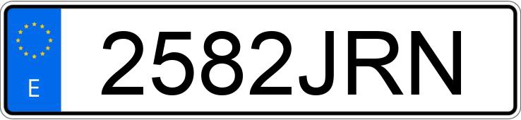 Numer rejestracyjny 2582JRN posiada ROYAL ENFIELD BULLET 500