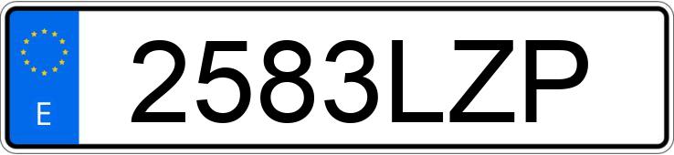 Numer rejestracyjny 2583LZP posiada AUDI A3 Numer rejestracyjny 2583LZP posiada AUDI A3