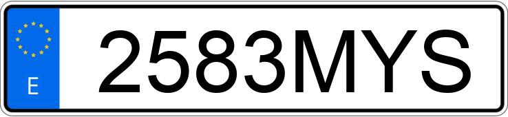 Numer rejestracyjny 2583MYS posiada AUDI A6 Numer rejestracyjny 2583MYS posiada AUDI A6