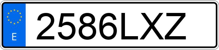 Numer rejestracyjny 2586LXZ posiada KIA STONIC