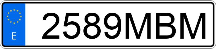 Numer rejestracyjny 2589MBM posiada CITROEN BERLINGO