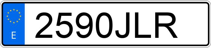 Numer rejestracyjny 2590JLR posiada SKODA YETI