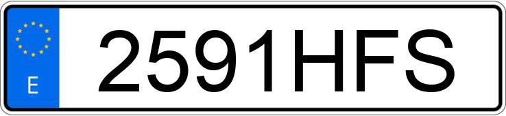 Numer rejestracyjny 2591HFS posiada HYUNDAI I40