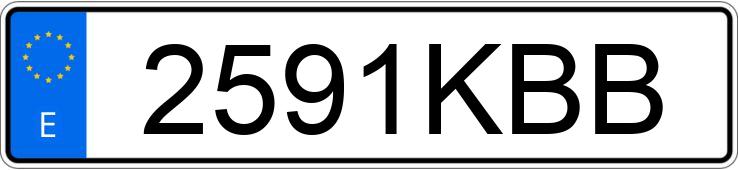 Numer rejestracyjny 2591KBB posiada RENAULT CAPTUR