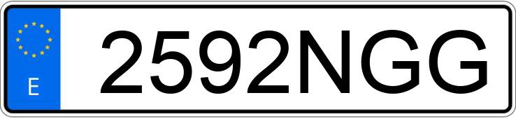 Numer rejestracyjny 2592NGG posiada SEAT ARONA Numer rejestracyjny 2592NGG posiada SEAT ARONA