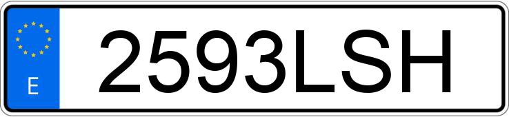 Numer rejestracyjny 2593LSH posiada FORD PUMA