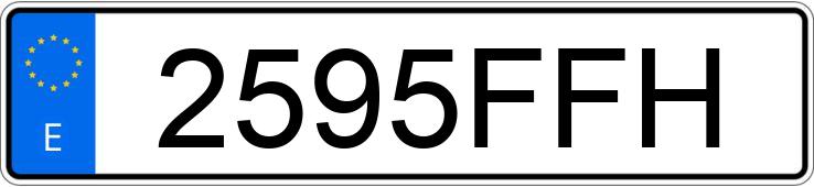 Numer rejestracyjny 2595FFH posiada PEUGEOT 207 Numer rejestracyjny 2595FFH posiada PEUGEOT 207
