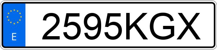Numer rejestracyjny 2595KGX posiada MERCEDES E (212-207) Numer rejestracyjny 2595KGX posiada MERCEDES E (212-207)