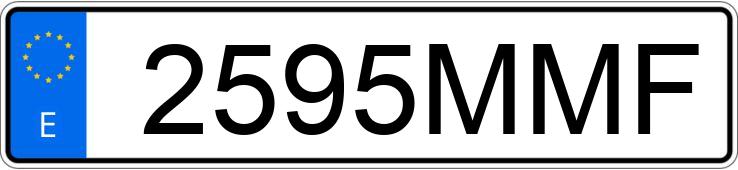 Numer rejestracyjny 2595MMF posiada VOLKSWAGEN TIGUAN ALLSPACE