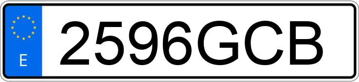 Numer rejestracyjny 2596GCB posiada FORD MONDEO Numer rejestracyjny 2596GCB posiada FORD MONDEO