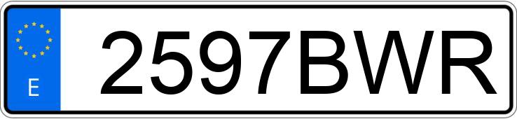 Numer rejestracyjny 2597BWR posiada OPEL ASTRA Numer rejestracyjny 2597BWR posiada OPEL ASTRA