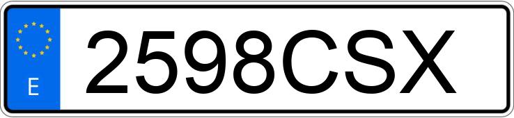 Numer rejestracyjny 2598CSX posiada CITROEN C3 Numer rejestracyjny 2598CSX posiada CITROEN C3