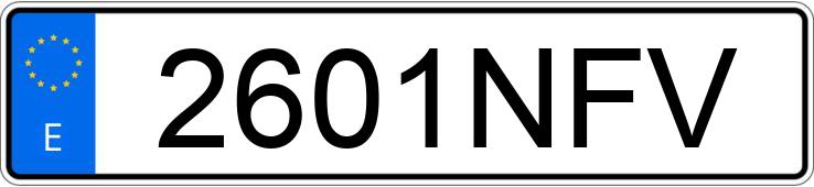 Numer rejestracyjny 2601NFV posiada SEAT LEON Numer rejestracyjny 2601NFV posiada SEAT LEON