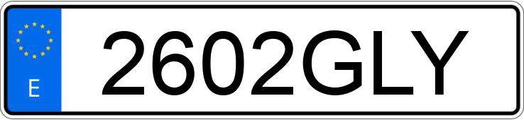 Numer rejestracyjny 2602GLY posiada SKODA ROOMSTER