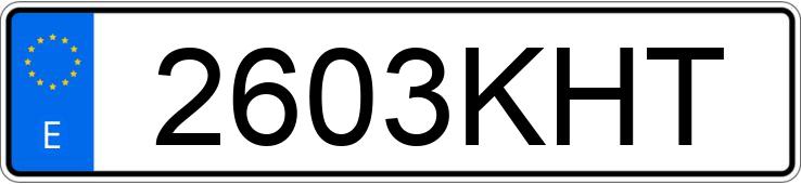 Numer rejestracyjny 2603KHT posiada KIA SPORTAGE Numer rejestracyjny 2603KHT posiada KIA SPORTAGE