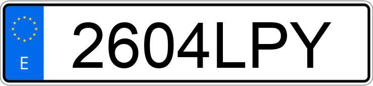 Numer rejestracyjny 2604LPY posiada DACIA DOKKER Numer rejestracyjny 2604LPY posiada DACIA DOKKER