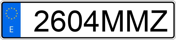 Numer rejestracyjny 2604MMZ posiada DUCATI 848