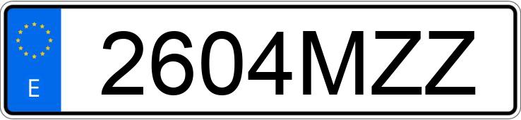 Numer rejestracyjny 2604MZZ posiada BYD SEAL U