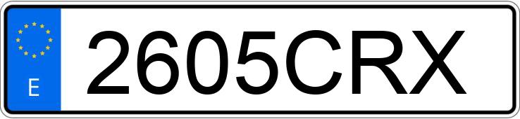 Numer rejestracyjny 2605CRX posiada SKODA SUPERB Numer rejestracyjny 2605CRX posiada SKODA SUPERB