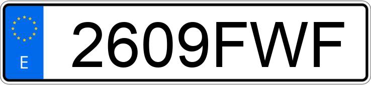 Numer rejestracyjny 2609FWF posiada CITROEN C8 Numer rejestracyjny 2609FWF posiada CITROEN C8