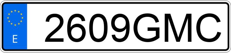 Numer rejestracyjny 2609GMC posiada TOYOTA AURIS Numer rejestracyjny 2609GMC posiada TOYOTA AURIS