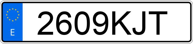 Numer rejestracyjny 2609KJT posiada MAZDA CX-3 Numer rejestracyjny 2609KJT posiada MAZDA CX-3