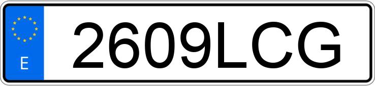 Numer rejestracyjny 2609LCG posiada HONDA FORZA