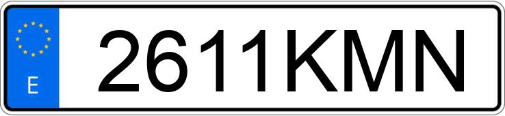 Numer rejestracyjny 2611KMN posiada VOLKSWAGEN POLO Numer rejestracyjny 2611KMN posiada VOLKSWAGEN POLO