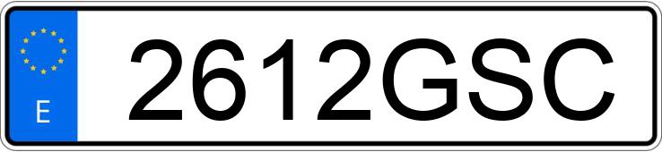 Numer rejestracyjny 2612GSC posiada HYUNDAI I30