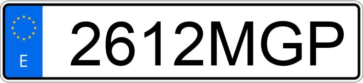 Numer rejestracyjny 2612MGP posiada OPEL MOKKA