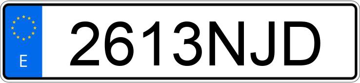 Numer rejestracyjny 2613NJD posiada FORD PUMA Numer rejestracyjny 2613NJD posiada FORD PUMA