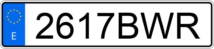 Numer rejestracyjny 2617BWR posiada OPEL ASTRA Numer rejestracyjny 2617BWR posiada OPEL ASTRA
