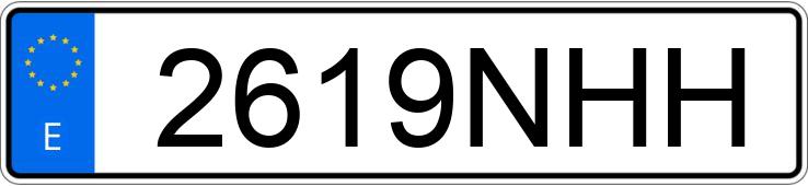 Numer rejestracyjny 2619NHH posiada VOLKSWAGEN POLO Numer rejestracyjny 2619NHH posiada VOLKSWAGEN POLO