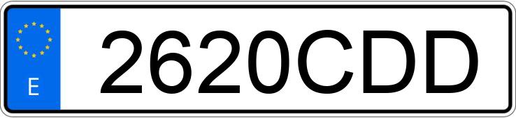 Numer rejestracyjny 2620CDD posiada VOLKSWAGEN POLO Numer rejestracyjny 2620CDD posiada VOLKSWAGEN POLO