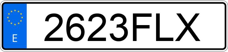 Numer rejestracyjny 2623FLX posiada BMW X5 Numer rejestracyjny 2623FLX posiada BMW X5