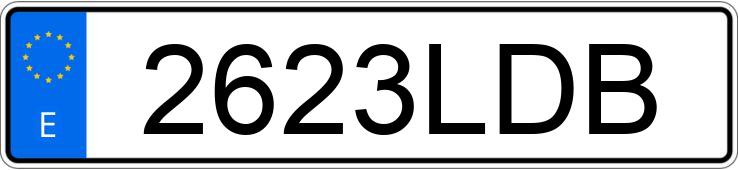 Numer rejestracyjny 2623LDB posiada RENAULT CAPTUR